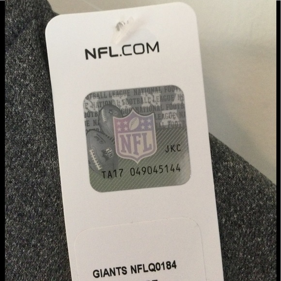 NY Giants NFL Quarter Zip Men’s Pullover Top New York Lightweight Shirt Large - Picture 3 of 13